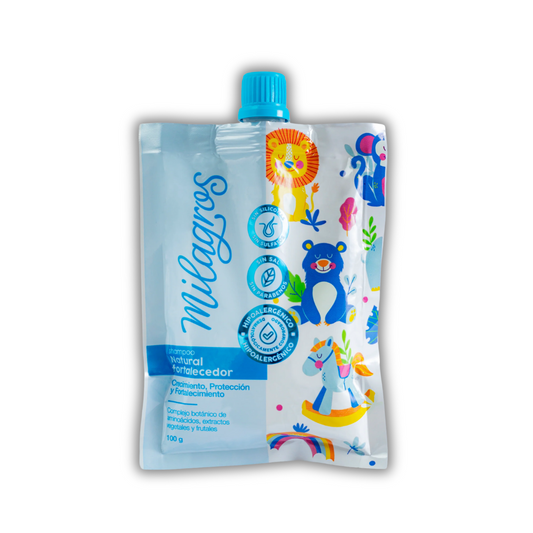 DOYPACK SHAMPOO NATURAL FORTALECEDOR KIDS MILAGROS - DOYPACK NATURAL STRENGTHENING SHAMPOO KIDS